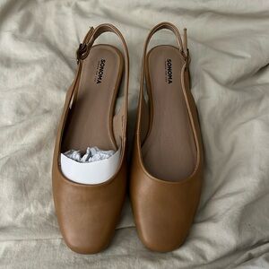 SONOMA sling back flats
